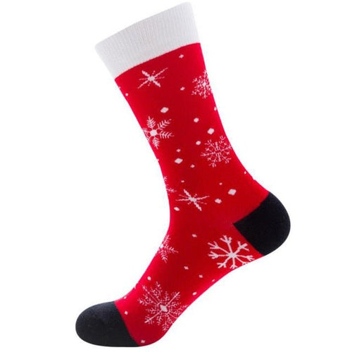 Crazy Red Christmas Socks - Crazy Sock Thursdays