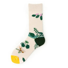 Load image into Gallery viewer, Green Thumb Garden Themed Crazy Socks - Crazy Sock Thursdays
