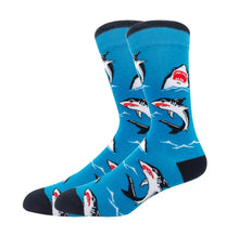 Load image into Gallery viewer, Mako Shark Crazy Socks - Crazy Sock Thursdays
