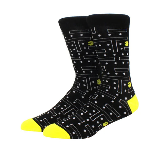 Pac-Man Crazy Socks - Crazy Sock Thursdays